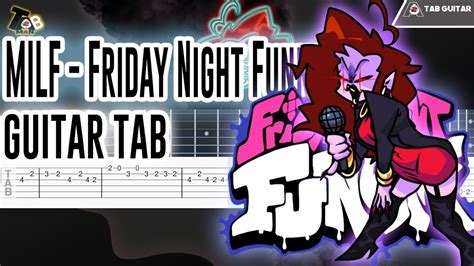 MILF Friday Night Funkin Guitar Tab Tutorial YouTube