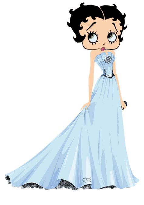 Betty Boop Pictures Archive Betty Boop Long Gown Animated S Betty