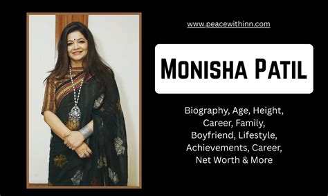 monisha patil biography age height career family boyfriend