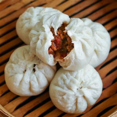 Dim Sum Recipe 8 Steamed Bbq Pork Buns Char Siu Bao Dim Sum