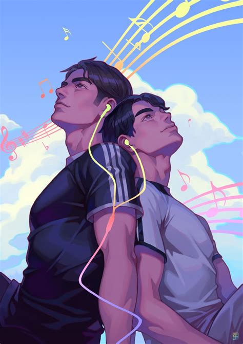 ArtStation Gether Gay Art Cute Anime Guys Queer Books