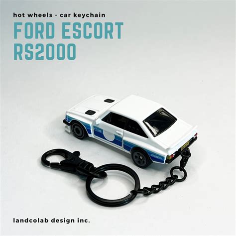 Ford Escort Rs Hot Wheels Car Keychain Free Delivery Etsy