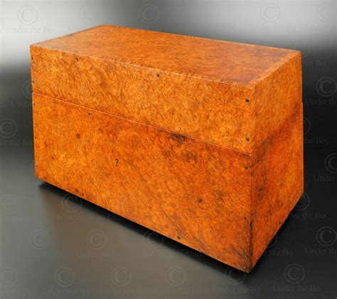 Padauk Burl Wood Box Fv139 Inspired From A Traditional South Sumatra
