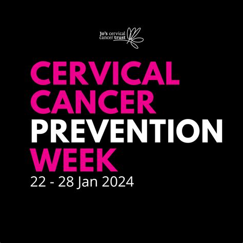 Cervical Cancer Prevention Week January January