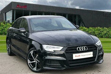 2019 Audi A3 Saloon Black Edition 35 TFSI 150 PS S tronic Auto Saloon ...