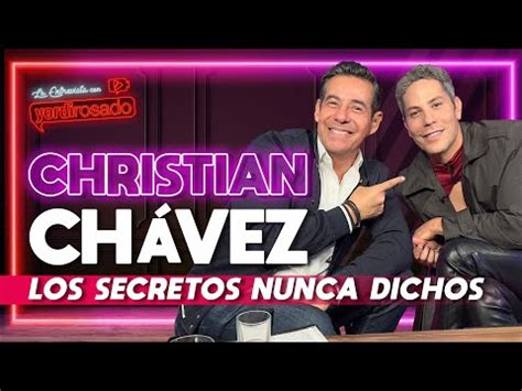 Christian Ch Vez Confiesa Que Su Madre Lo Corri De Casa Al Saber Que Era Gay Video M Xico Mx