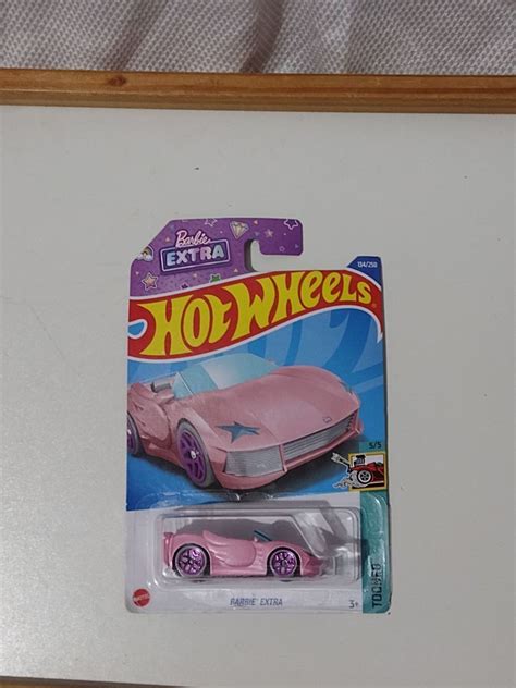 Carro Barbie Extra Rosa Lacrado Hot Wheels Mattel 1 64 Carrinho De