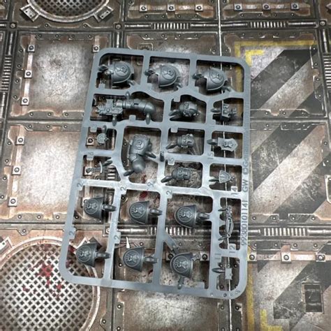 Warhammer K Space Marine Primaris Imperial Fists Upgrade Sprue Nos