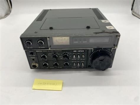 Icom Ic Amateur Ham Radio Black Fm Ssb Cw W All Mode Transceiver Not Test Ebay