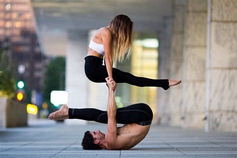 Yoga Challenge Partner Easy Yoga Couple Challenge Partner Acro Yoga