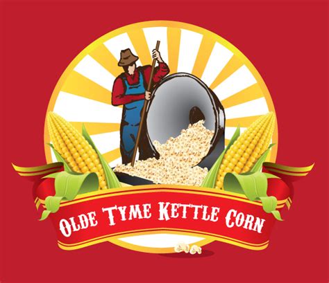 Vintage Inspired Logo Design For Olde Time Kettle Corn Vintage Logo