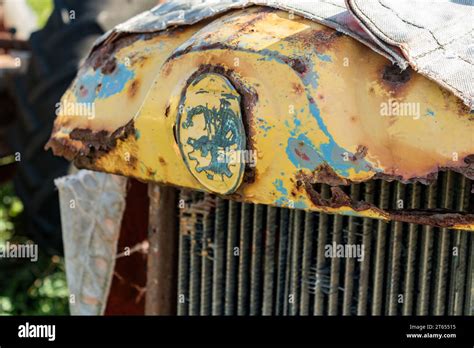 Fordson Tractor On Lytham Beach Stock Photo Alamy