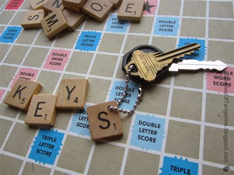 25 Fun DIYs Using Scrabble Pieces