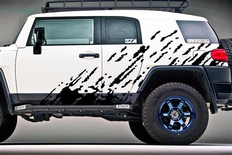 Mud Splash Graphics Universal Stickers Decals For Truck Wrangler Fj