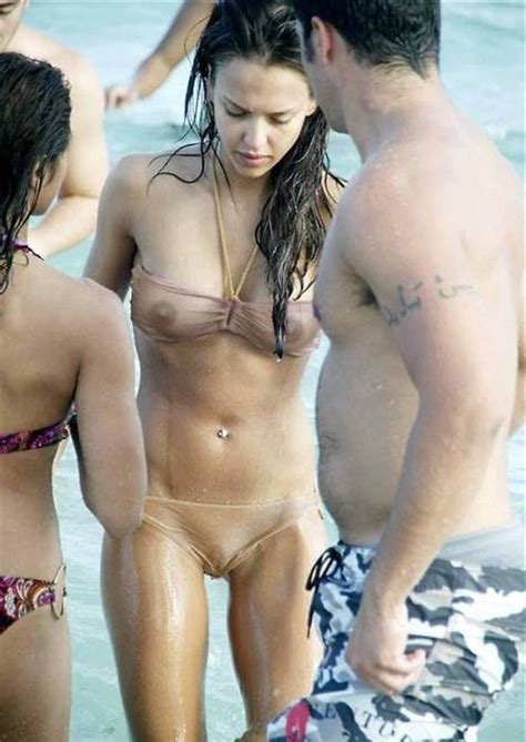 Celebrity See Through Bikini