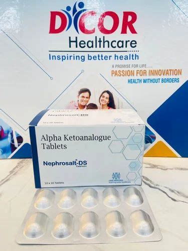 Alfa Ketoanalogue DS Tab 400 Mg Packaging Size 10 10 Tablets At Rs