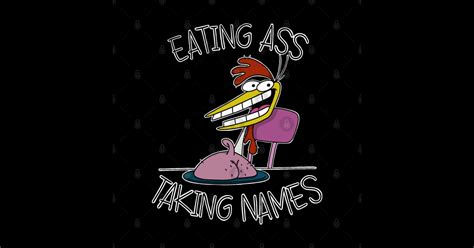 Eat Ass And Take Names Ass Sticker TeePublic