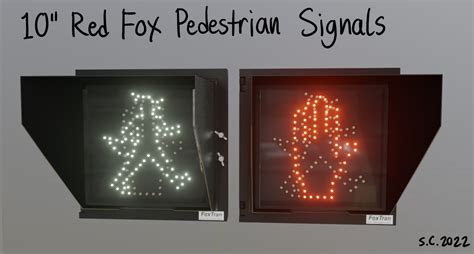 Blender 10 Inch Led Red Fox Ped Signals By Artrock15 On Deviantart