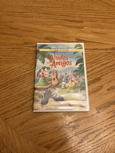 Saludos Amigos Dvd Walt Disney Gold Classic Collection Brand