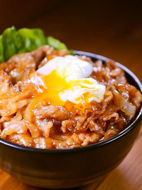 タレを極めた！とろっとろ豚丼 レシピサイトnadia Koreanisches Essen Essen