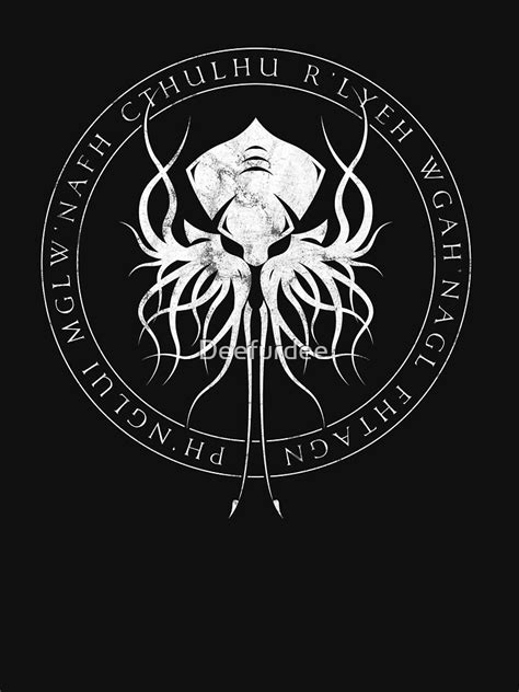 Cthulhu Sigil Essential T Shirt For Sale By Deefurdee Redbubble