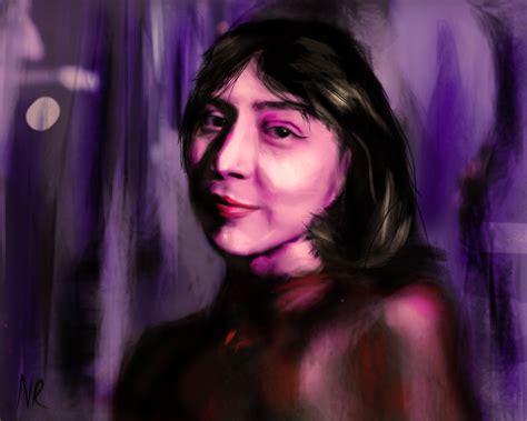 Purple Lady By Erdemcilgin On Deviantart
