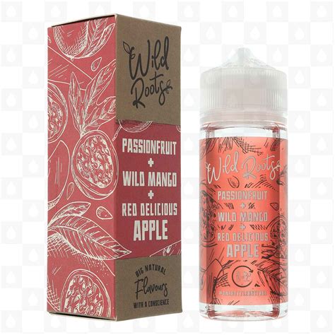 Passionfruit Wild Mango Red Delicious Apple By Wild Roots E Liquid