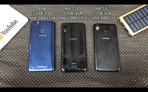 Infinix Hot S3X Vs Note 5 Vs Hot S3 Comparison Which Should You Buy Phones Nigeria