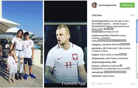 Kamil Grosicki Razem Z Liberem Mężem Grzeszczak Na Zdjęciu