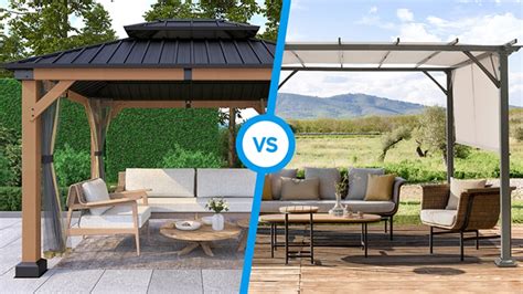 Gazebo Vs Pergola Choosing The Best One For Your Space Lowes