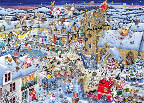 Gibsons I Love Christmas 1000 Piece Jigsaw Puzzle by Mike Jupp