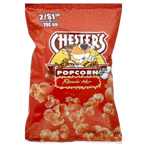 Chester S Flamin Hot Popcorn Oz Shipt