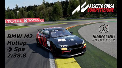 Bmw M Cs Hotlap Spa Sim Racing Popometer Assetto Corsa