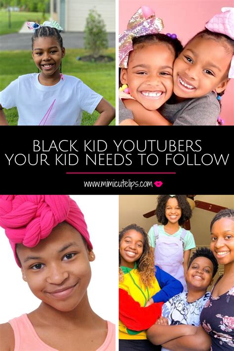 Black Kids On Youtube Your Kid Needs To Follow Mimicutelips