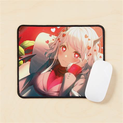 Cute Modeus Succubus Helltaker Sexy Lewd Boobs Tits Hentai Demon Anime Girl Mouse Pad For