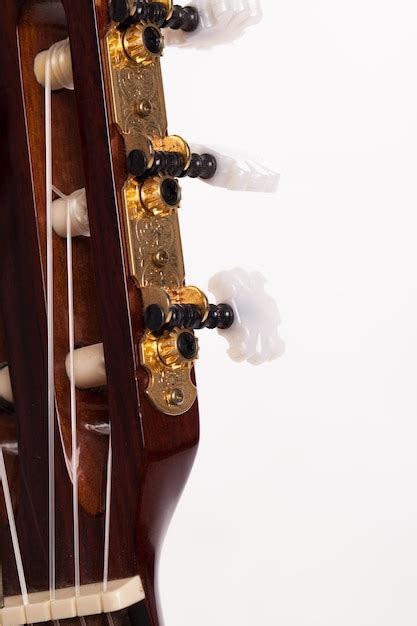 Premium Photo Closeup Image Of Acoustic Guitar Fingerboard