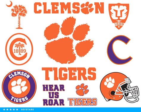 Clemson svg Clemson Tigers svg Clemson clipart Clemson | Etsy