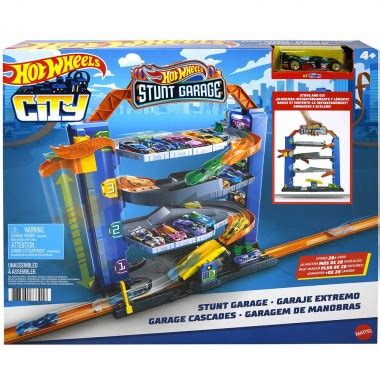 MATTEL DP EC HOT WHEELS CITY STUNT GARAGE The Toy Box Cayman