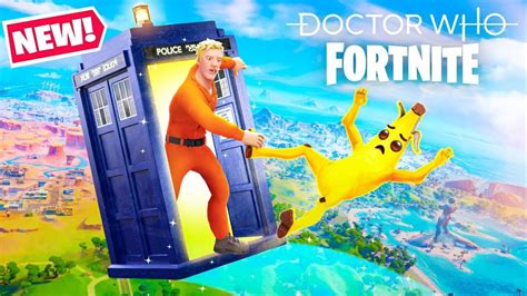 NEW Doctor Who In Fortnite Ad YouTube