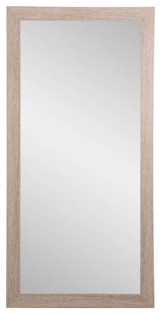 Rich Rustic Floor Mirror Transitional Floor Mirrors By