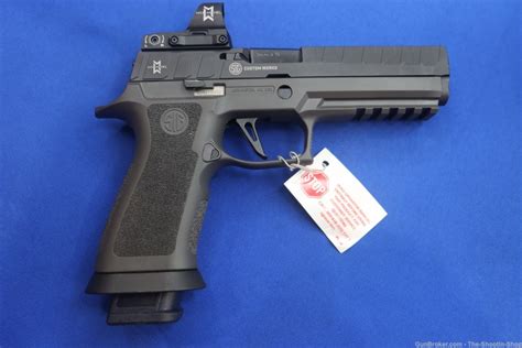 Sig Sauer Model P X Max Michel Pistol W Romeo Optic Rd Mags