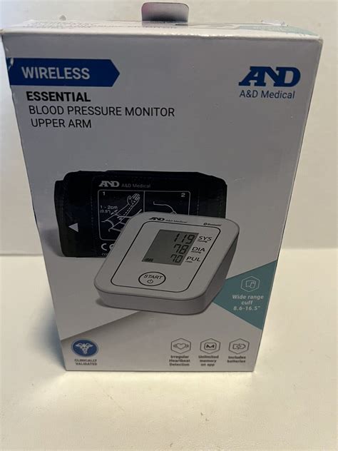 A&D AND UA-651BLE-V Digital Blood Pressure Monitor Bluetooth | eBay