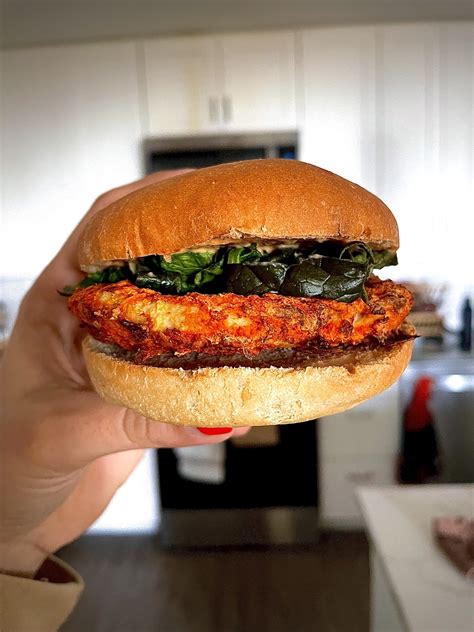 Spicy McChicken At Home - Shreybae kitchen