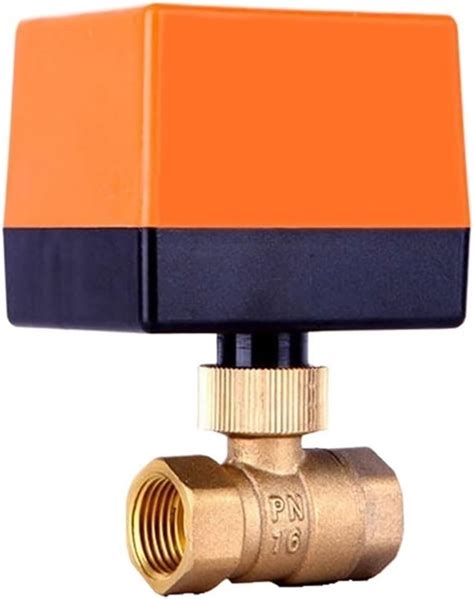 1 2 Electric Ball Valve 3 Wire 2 Way Control Brass