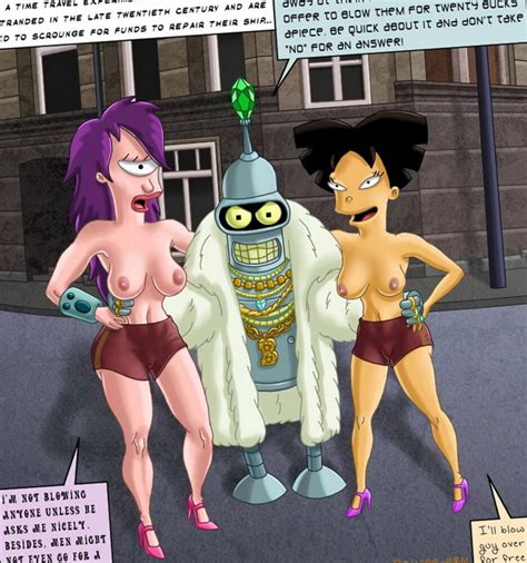 Amy Wong And Bender Bending Rodriguez Tits