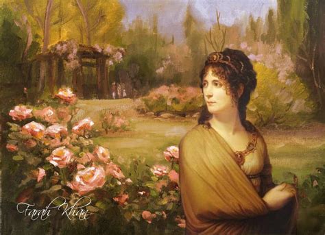 Empress Josephine in her Garden of Roses