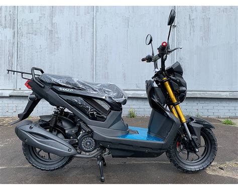 Скутер VENTO NAKED черный VENTO NAKED BLK купить в мотосалон е LKMoto в Москве и России