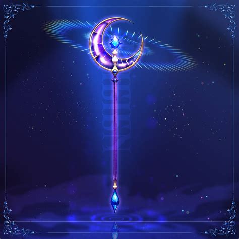 Sold Moon Staff By Nieien On Deviantart