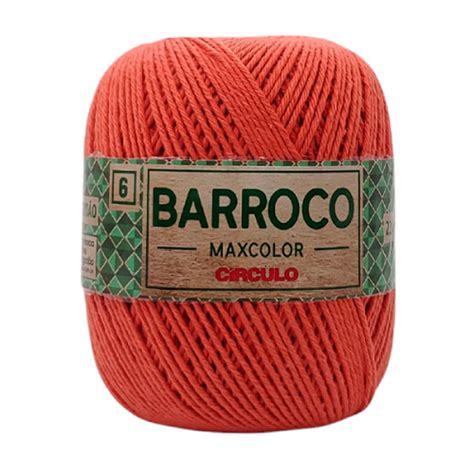 6 мотков Пряжа Circulo BARROCO MAXCOLOR 100% Хлопок 200 гр. - 226 м. цв ...