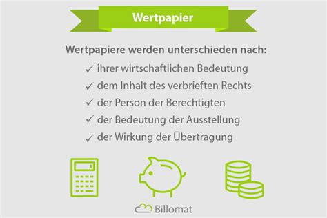 Wertpapier Definition Informationen Mehr Billomat Buchhaltung